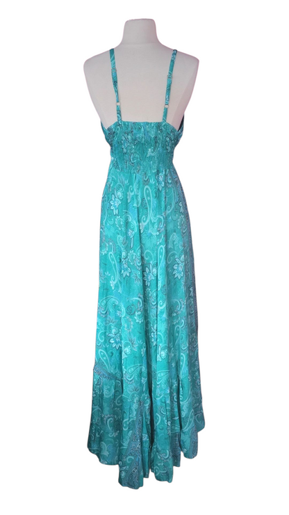 Green Boho Maxi