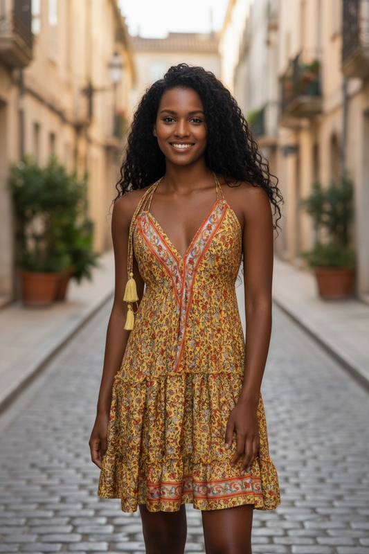 Ardi Boho Short Dress