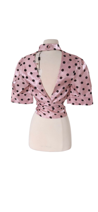 Dots Crop Top