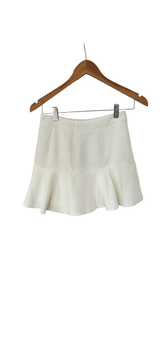 White Skort