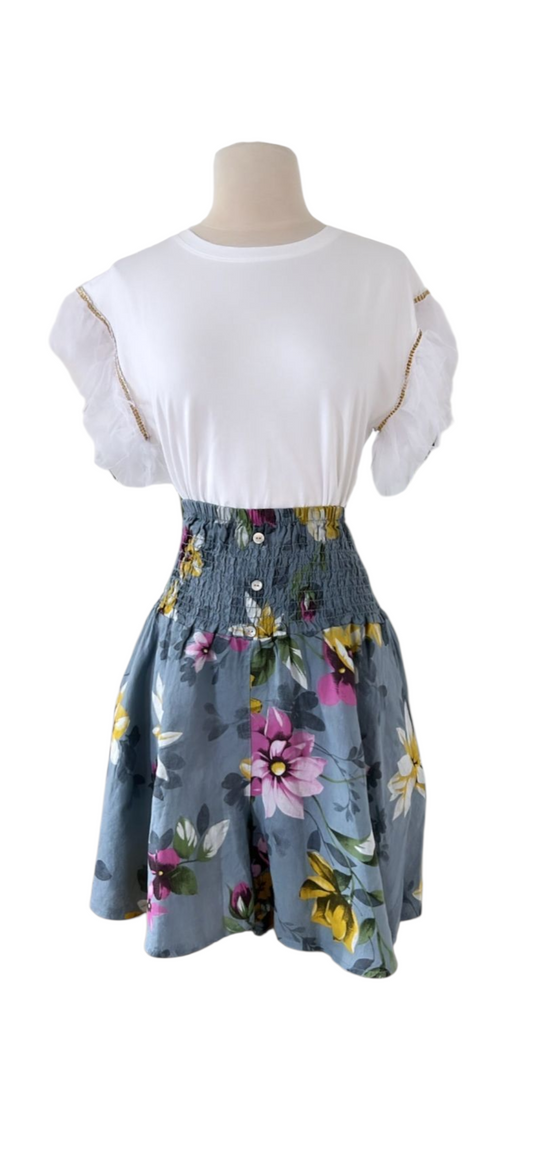 Linen Skirt Pants