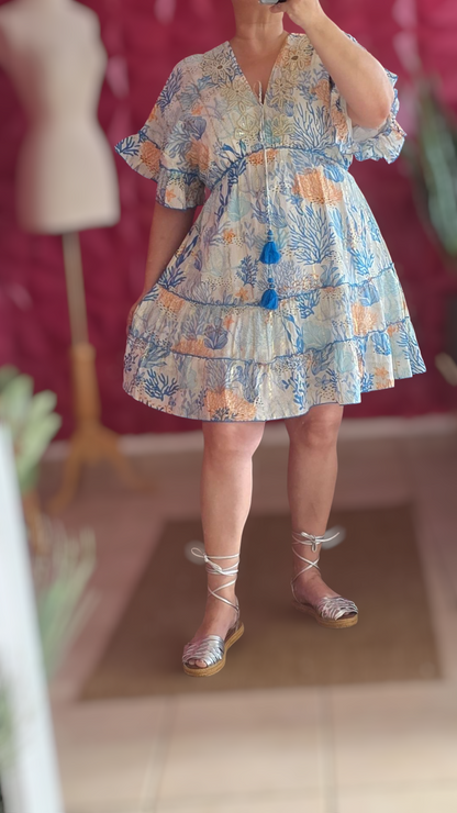 Marbella Short Boho Dress