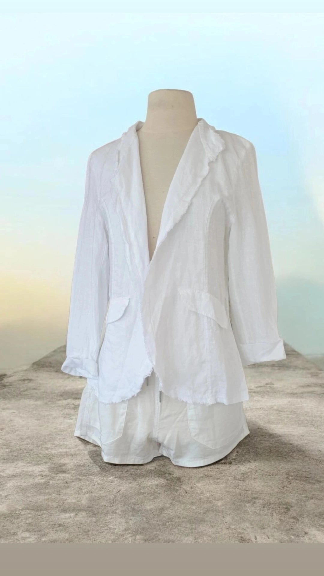 Italy Linen Blazer