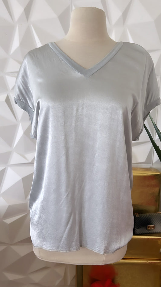 Satin Cotton Shirt