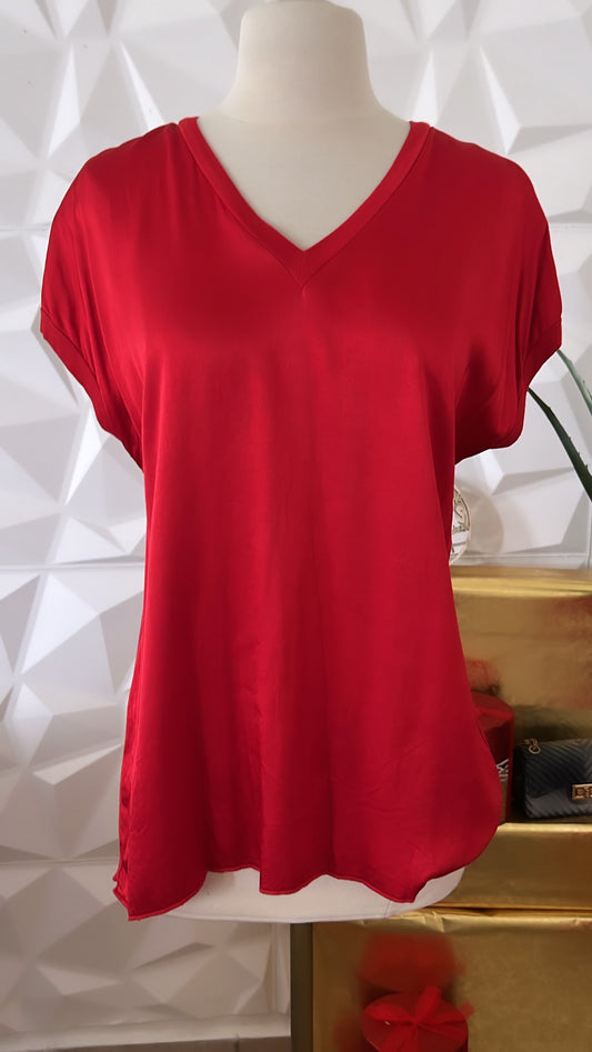 Satin Cotton Shirt